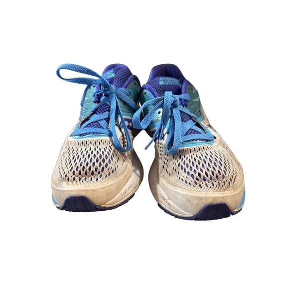 Saucony Ride Women's Running Shoes Size 9 Blue & Purple Mesh - Picture 2 of 10